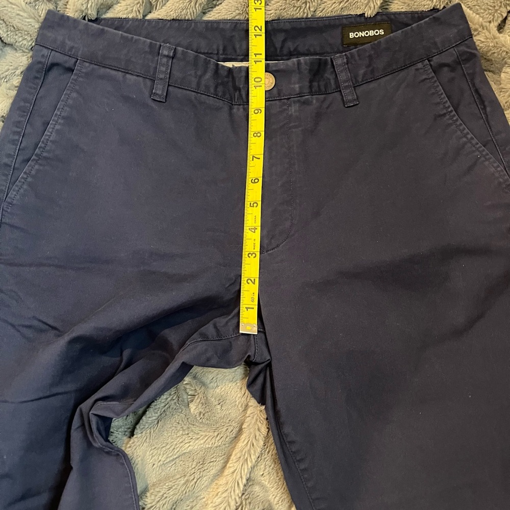 Bonobos Slim Blue Chinos Size 34w - Picture 13 of 14